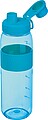 Tritanová fľaša so silikónovým úchytom 750 ml, svetlomodrá