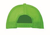 Truckers šiltovka, fluo zelená
