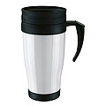 UNDO Plastový termohrnček biely, 400 ml