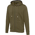 Unisex mikina Elevate Arora, veľkosť XS, vojenská zelená - khaki