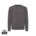 Unisex mikina Iqoniq Kruger relaxed fit, antracitová, veľkosť XXS