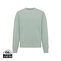 Unisex mikina Iqoniq Kruger relaxed fit, veľkosť XXS, jemná zelená