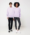 Unisex mikina Iqoniq Kruger z recyklovanej bavlny, svetlofialová, XXS