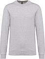Unisex mikina KARIBAN, sivá melírovaná, XS