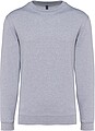 Unisex mikina KARIBAN, svetlo sivá, XS