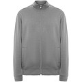 Unisex mikina na zips, ROLY ULAN, veľkosť M, sivá