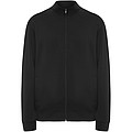 Unisex mikina na zips, ROLY ULAN, veľkosť S, čierna