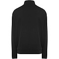 Unisex mikina na zips, ROLY ULAN, veľkosť S, čierna