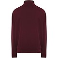 Unisex mikina na zips, ROLY ULAN, veľkosť S, vínová