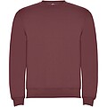 Unisex mikina Roly Clasica, veľkosť XS, červenohnedá