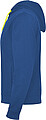 Unisex mikina ROLY FUJI, kráľovská modrá/žltá, S