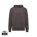 Unisex mikina s kapucňou a bočnými vreckami Iqoniq Yengo, antracitová, veľkosť XXL