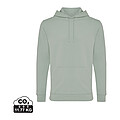 Unisex mikina s kapucňou Iqoniq Jasper, jemná zelená, veľkosť XXS