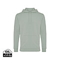 Unisex mikina s kapucňou Iqoniq Jasper, jemná zelená, veľkosť XXS