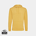 Unisex mikina s kapucňou IQONIQ Jasper, veľkosť XXS, tmavá žltá