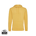 Unisex mikina s kapucňou IQONIQ Jasper, veľkosť XXS, tmavá žltá