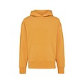 Unisex mikina s kapucňou Iqoniq Yoho z recyklovanej bavlny, oranžová, XXS