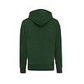 Unisex mikina s kapucňou Iqoniq Yoho z recyklovanej bavlny, zelená, XXS