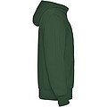Unisex mikina s kapucňou, ROLY MONTBLANC, tmavozelená, vel. S