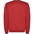Unisex mikina s okrúhlym výstrihom, ROLY CLASICA, červená, veľ. XS