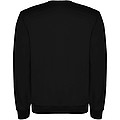 Unisex mikina s okrúhlym výstrihom, ROLY CLASICA, čierna, veľ. M