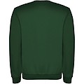 Unisex mikina s okrúhlym výstrihom, ROLY CLASICA, fľaškovo zelená, veľ. XS