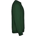 Unisex mikina s okrúhlym výstrihom, ROLY CLASICA, fľaškovo zelená, veľ. XS