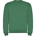 Unisex mikina s okrúhlym výstrihom, ROLY CLASICA, jasne zelená, veľ. XS