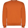 Unisex mikina s okrúhlym výstrihom, ROLY CLASICA, oranžová, veľ. 3XL