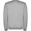 Unisex mikina s okrúhlym výstrihom, ROLY CLASICA, svetlo sivý melír, veľ. XS