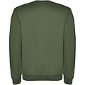 Unisex mikina s okrúhlym výstrihom, ROLY CLASICA, tmavá vojenská zelená, veľ. XS
