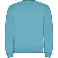 Unisex mikina s okrúhlym výstrihom, ROLY CLASICA, tyrkysová, veľ. XS