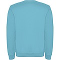 Unisex mikina s okrúhlym výstrihom, ROLY CLASICA, tyrkysová, veľ. XS