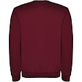 Unisex mikina s okrúhlym výstrihom ROLY CLASICA, vínová, XS