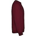 Unisex mikina s okrúhlym výstrihom ROLY CLASICA, vínová, XS