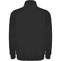 Unisex mikina so štvrtkovým zipsom, ROLY ANETO, čierna, veľ. S