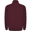Unisex mikina so štvrtkovým zipsom, ROLY ANETO, purpurová, veľ. S