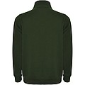 Unisex mikina so štvrtkovým zipsom, ROLY ANETO, zelená, veľ. S