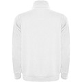 Unisex mikina so štvrťovým zipsom, ROLY ANETO, biela, vel. S