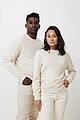 Unisex nefarbená mikina Iqoniq Denali z recyklovanej bavlny, béžová, M