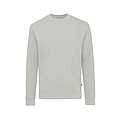 Unisex nefarbená mikina Iqoniq Denali z recyklovanej bavlny, sivá, M