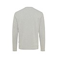Unisex nefarbená mikina Iqoniq Denali z recyklovanej bavlny, sivá, M