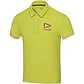 Unisex polokošeľa Elevate Akoya, veľkosť L, žltozelená