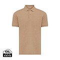 Unisex polokošeľa Iqoniq Yosemite, veľkosť 4XL, svetlo hnedá