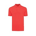Unisex polokošeľa Iqoniq Yosemite z recyklovanej bavlny, svetločervená, M