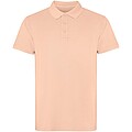 Unisex polokošeľa Roly Cobain, veľkosť L, svetlo oranžová