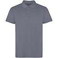 Unisex polokošeľa Roly Cobain, veľkosť L, tmavosivá
