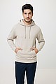 Unisex recyklovaná mikina Iqoniq s kapucňou, červená, L