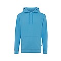 Unisex recyklovaná mikina Iqoniq s kapucňou, svetlo modrá, L