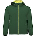 Unisex softshellová bunda, ROLY SIBERIA, tmavozelená, vel. S